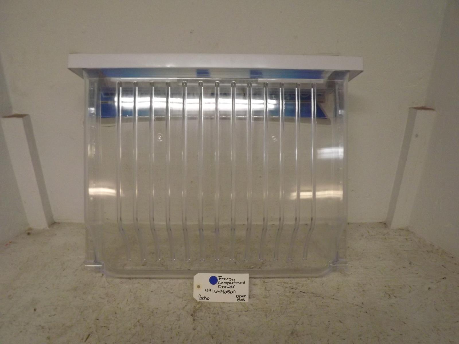Beko Refrigerator 4916490500 Freezer Compartment Drawer Open Box Beko Refrigerator 4916490500 Freezer Compartment Drawer Open Box